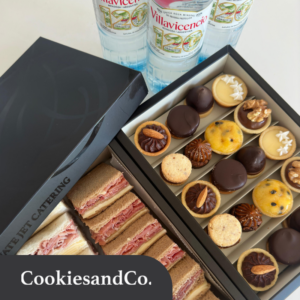 Box de catering + agua mineral