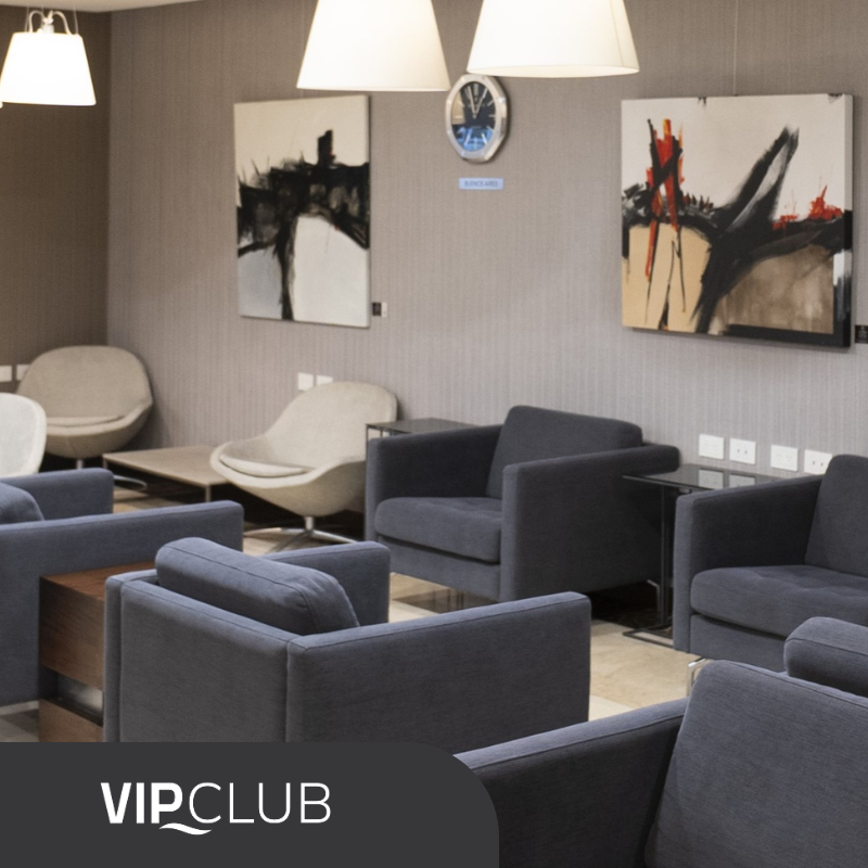 Acceso a Sala VIPCLUB Arribos Internacionales + Controles Exclusivos