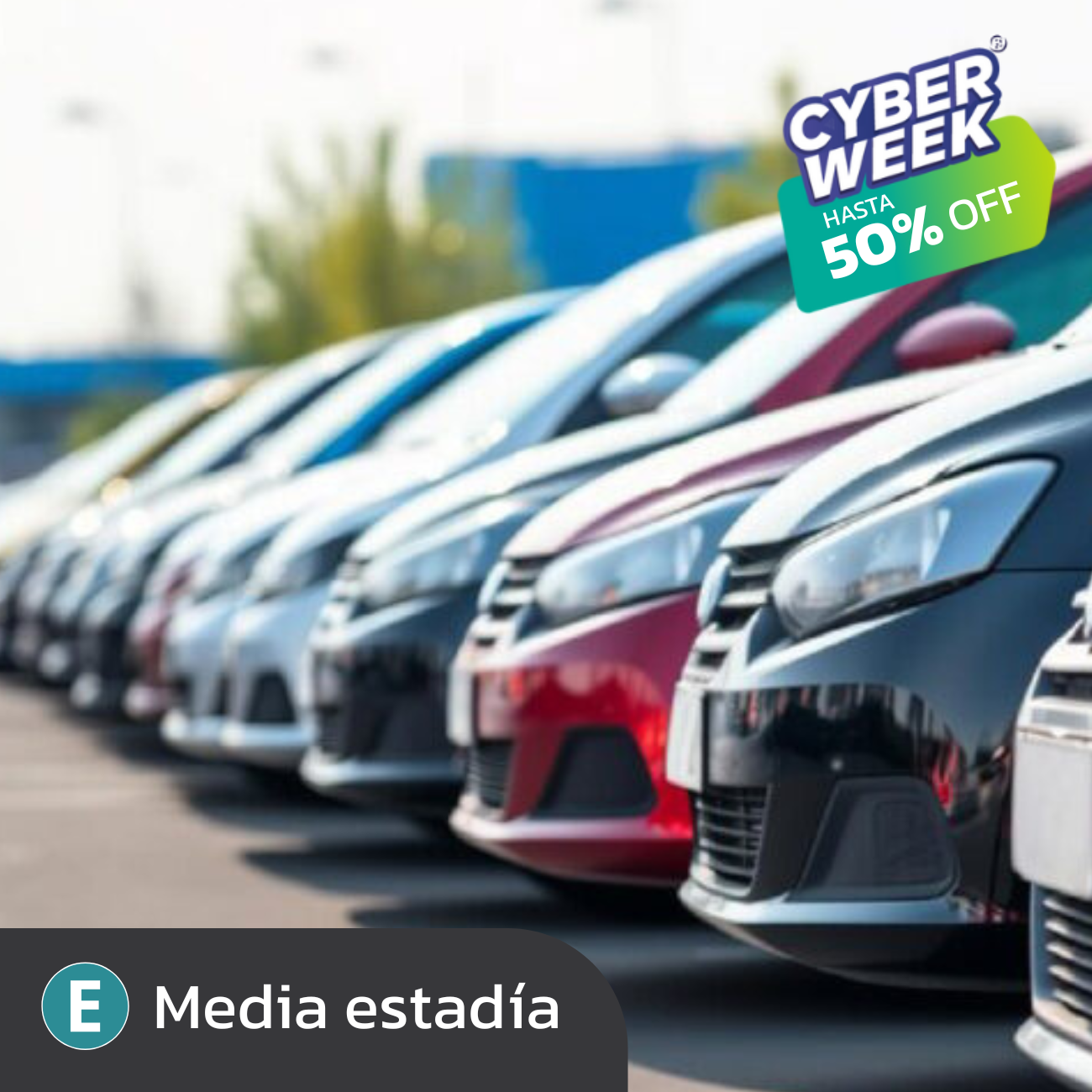 Estacionamiento Sector E1 (de 2 a 6 días)