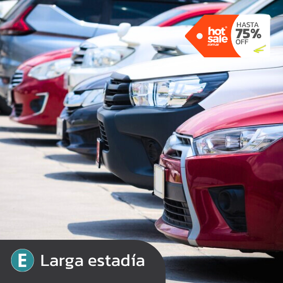 Estacionamiento Larga Estadía - Sector E4 + 1 Embalaje de Valijas Gratis