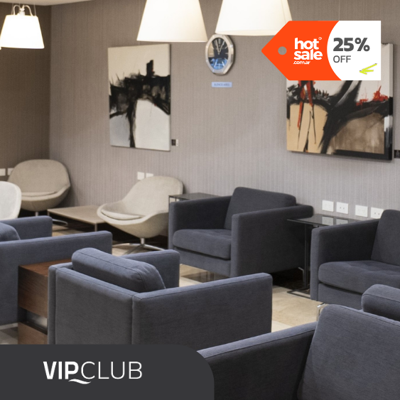 Acceso a Sala VIPCLUB Arribos Internacionales + Controles Exclusivos